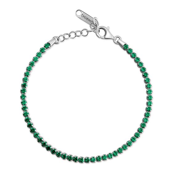 Bracciale Brosway Donna FANCY LIFE GREEN in Argento Cubic Zirconia FLG106 - FLG106